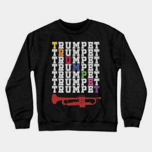 Colorful Trumpet Crewneck Sweatshirt